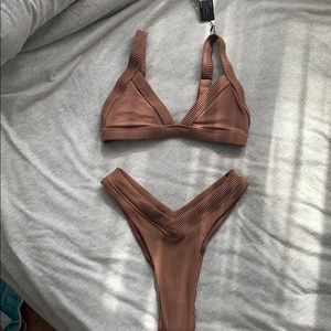 oneone swimwear chocolate bikini swimsuit
